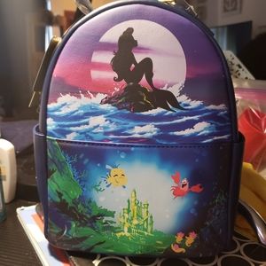Loungefly mini backpack little mermaid